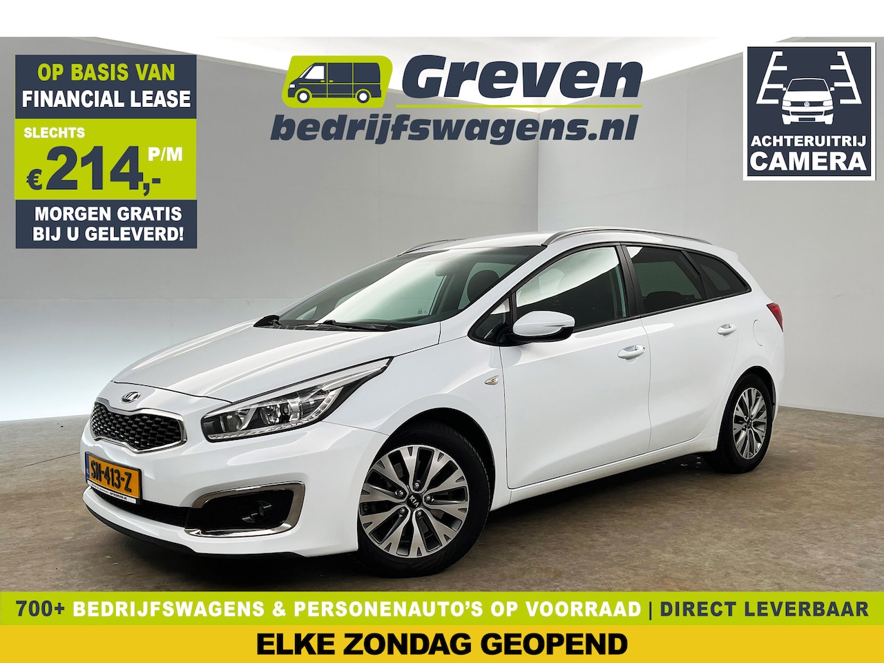 Kia Cee'd - Ceed 1.0 T-GDi Design Edition LED Camera Cruise Carplay Clima Trekhaak Navi 16"LMV PDC - AutoWereld.nl