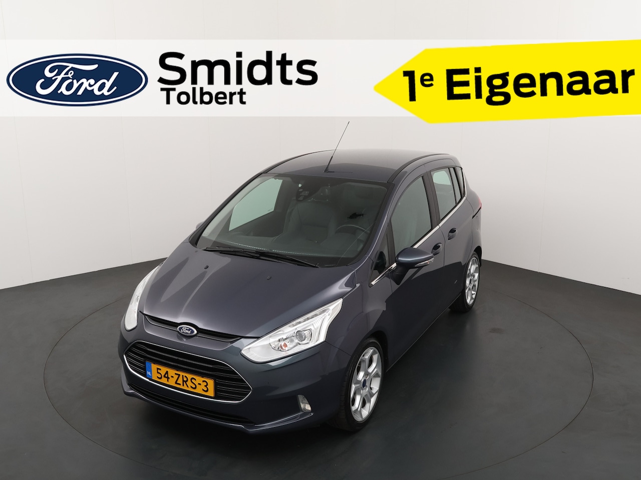 Ford B-Max - 100PK EcoBoost Titanium | Nw geleverd | Slechts 31.000KM!! | Cruise | Clima |Bluetooth | S - AutoWereld.nl