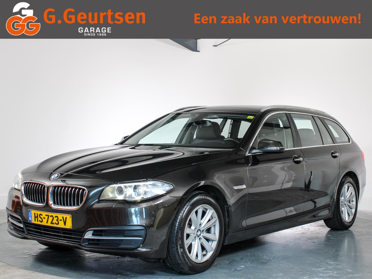 BMW 5-serie Touring - 520i High Executive 520i High Executive, Luxury Line, LED, Navigatie, Volleder, Memory - AutoWereld.nl