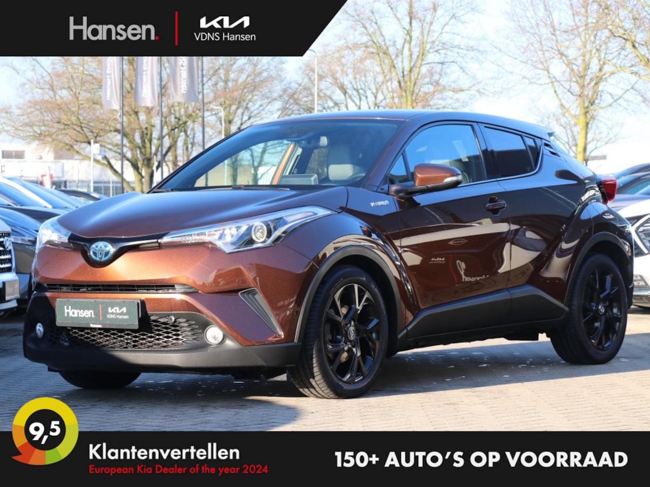 Toyota C-HR - 1.8 Hybrid Black Edition I JBL I Leder I Navi - AutoWereld.nl