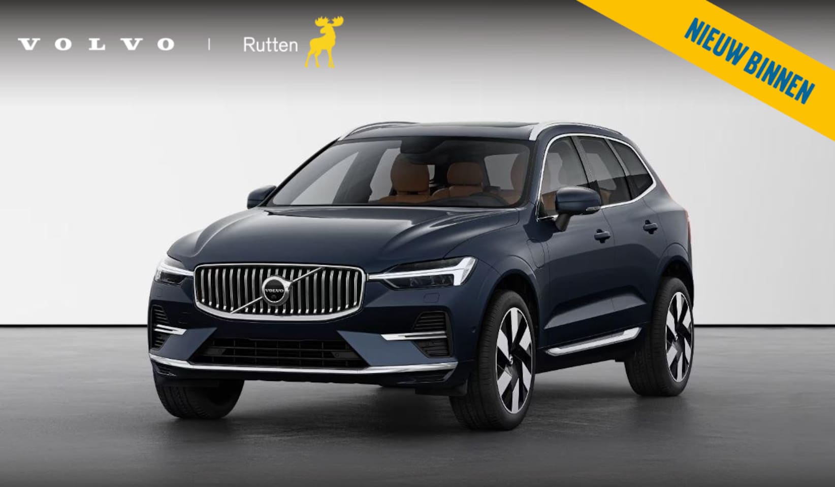 Volvo XC60 - T6 350PK Plug-in hybrid AWD Ultra Bright / Navigatie / Amber Leder / 360 camera / Head up - AutoWereld.nl