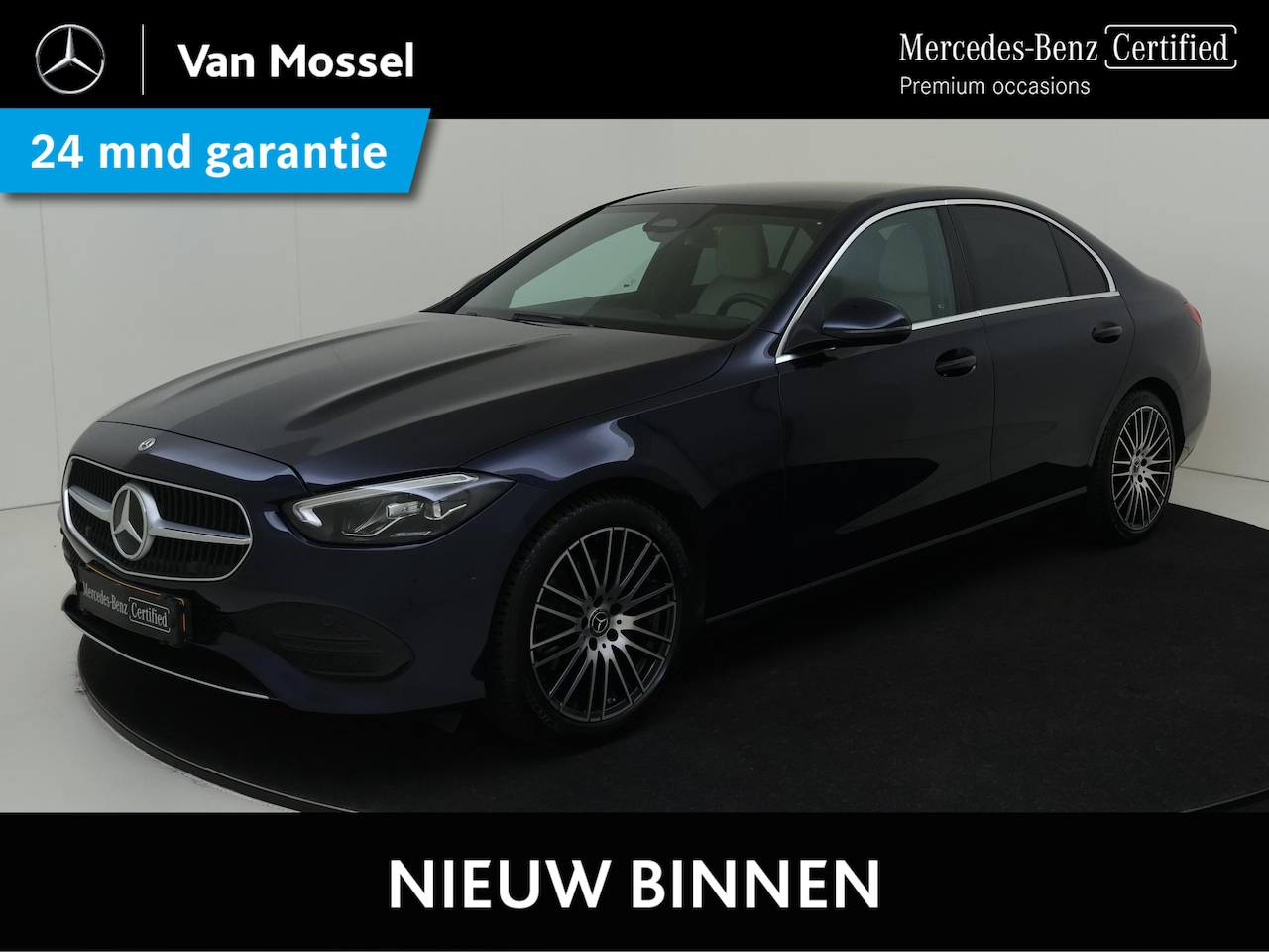 Mercedes-Benz C-klasse - 180 Luxury Line / Beige Interieur - AutoWereld.nl