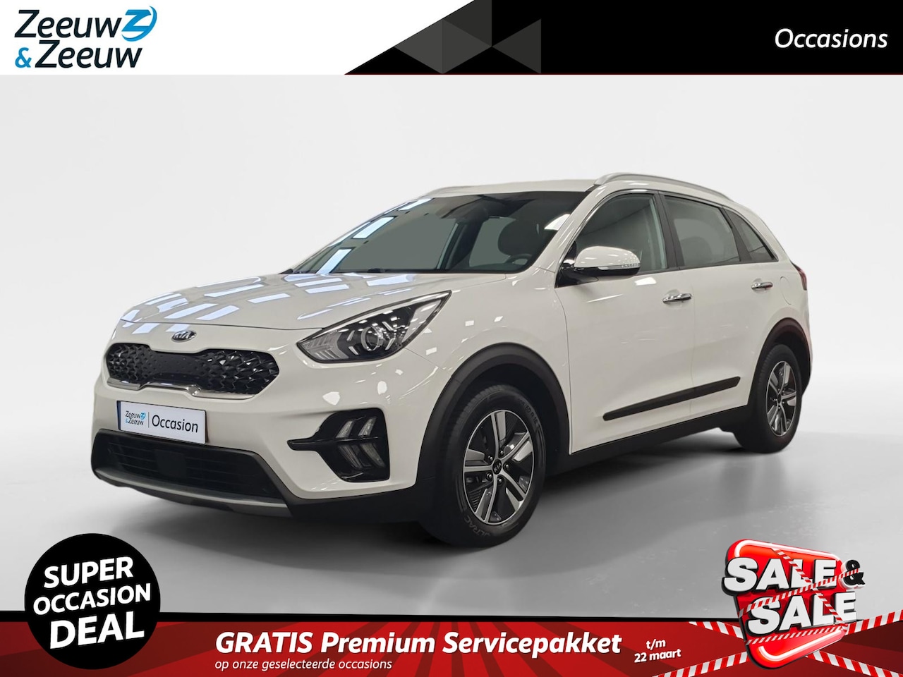 Kia Niro - 1.6 GDi Hybrid DynamicLine | Navigatie | Camera | Apple Carplay/ Android Auto | Adaptieve - AutoWereld.nl