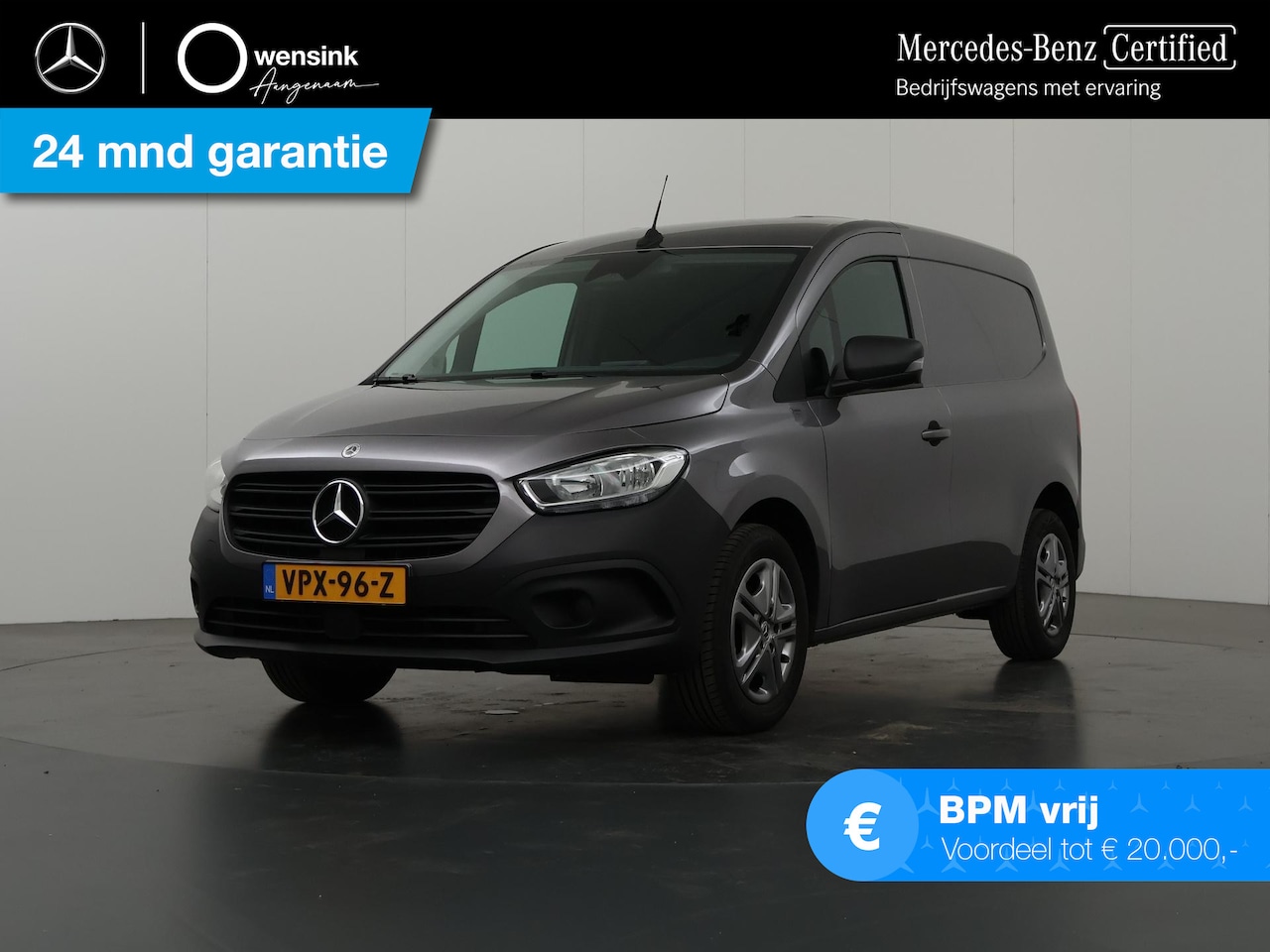 Mercedes-Benz Citan - 110 CDI L1 Pro | Cruise Control | Navigatiesysteem | Spraakassistent | Bluetooth | Certifi - AutoWereld.nl