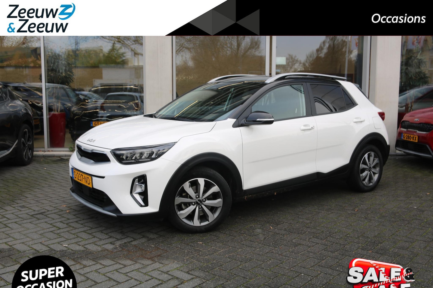 Kia Stonic - 1.0 T-GDi MHEV DynamicPlusLine | Airco | Navi | Camera | LM Velgen | Privacy Glass | - AutoWereld.nl