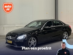 Mercedes-Benz C-klasse - 160 AMG Sport Edition | Lederen bekleding | Trekhaak | Cruise Control | Navigatie | LED |