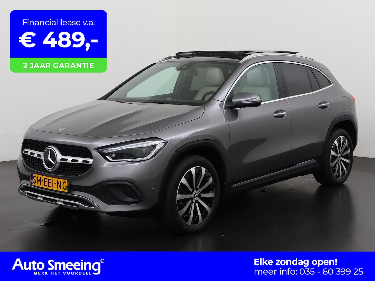 Mercedes-Benz GLA-Klasse - 250e Premium Plus | Panoramadak | Leder | Mem Stoel | Widescreen | Zondag Open! - AutoWereld.nl