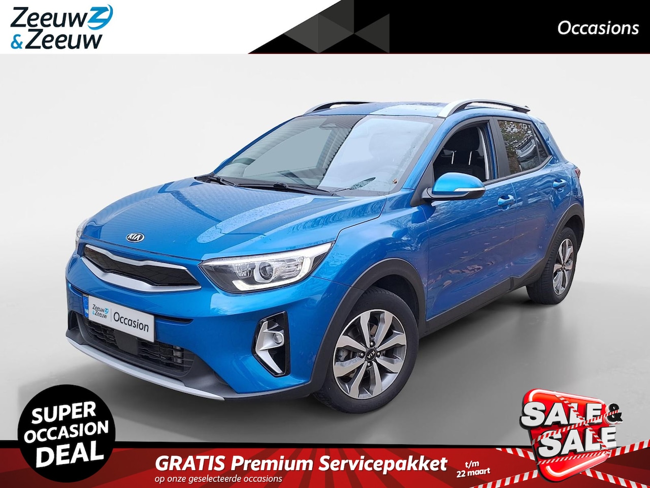 Kia Stonic - 1.0 T-GDi MHEV DynamicPlusLine | Climate control | Camera | Navigatie - AutoWereld.nl