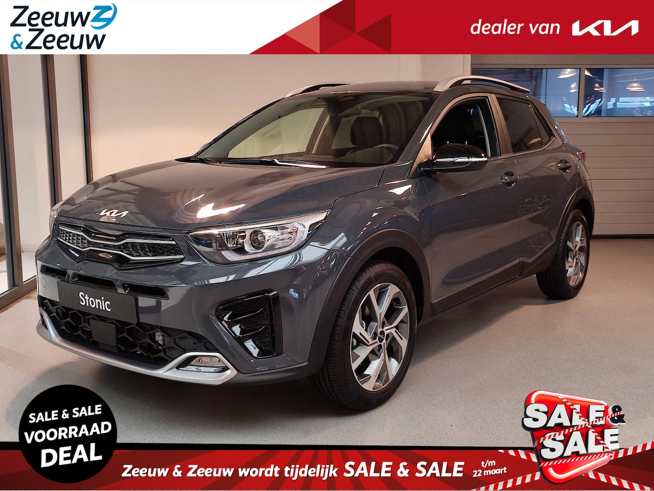 Kia Stonic - 1.0 T-GDi MHEV GT-Line | TE BESTELLEN | Automaat | Achteruitrijcamera | Parkeersensoren | - AutoWereld.nl