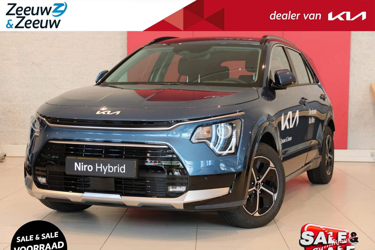 Kia Niro - 1.6 GDi Hybrid DynamicLine |Navi | Camera | Parkeersensoren | Keyless | TE BESTELLEN AUTO - AutoWereld.nl