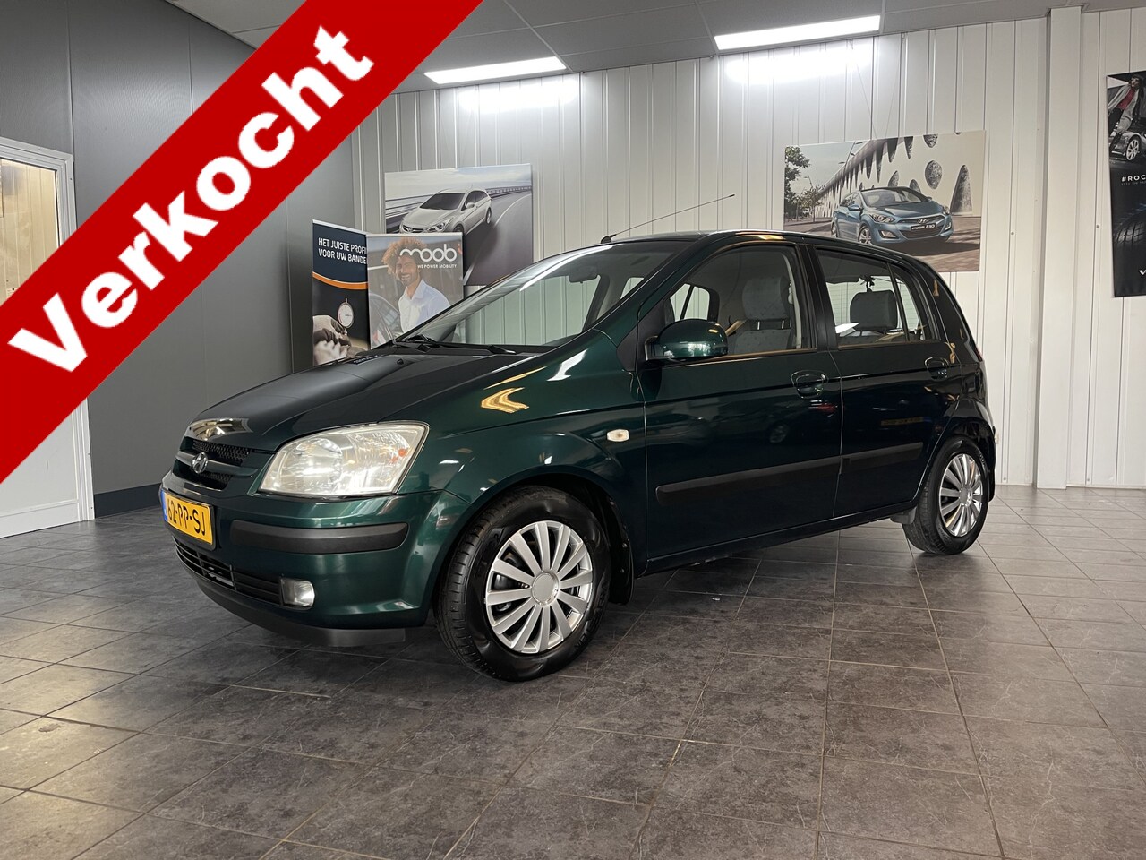 Hyundai Getz - 1.6i-16V Dynamic Elektrische ramen - AutoWereld.nl