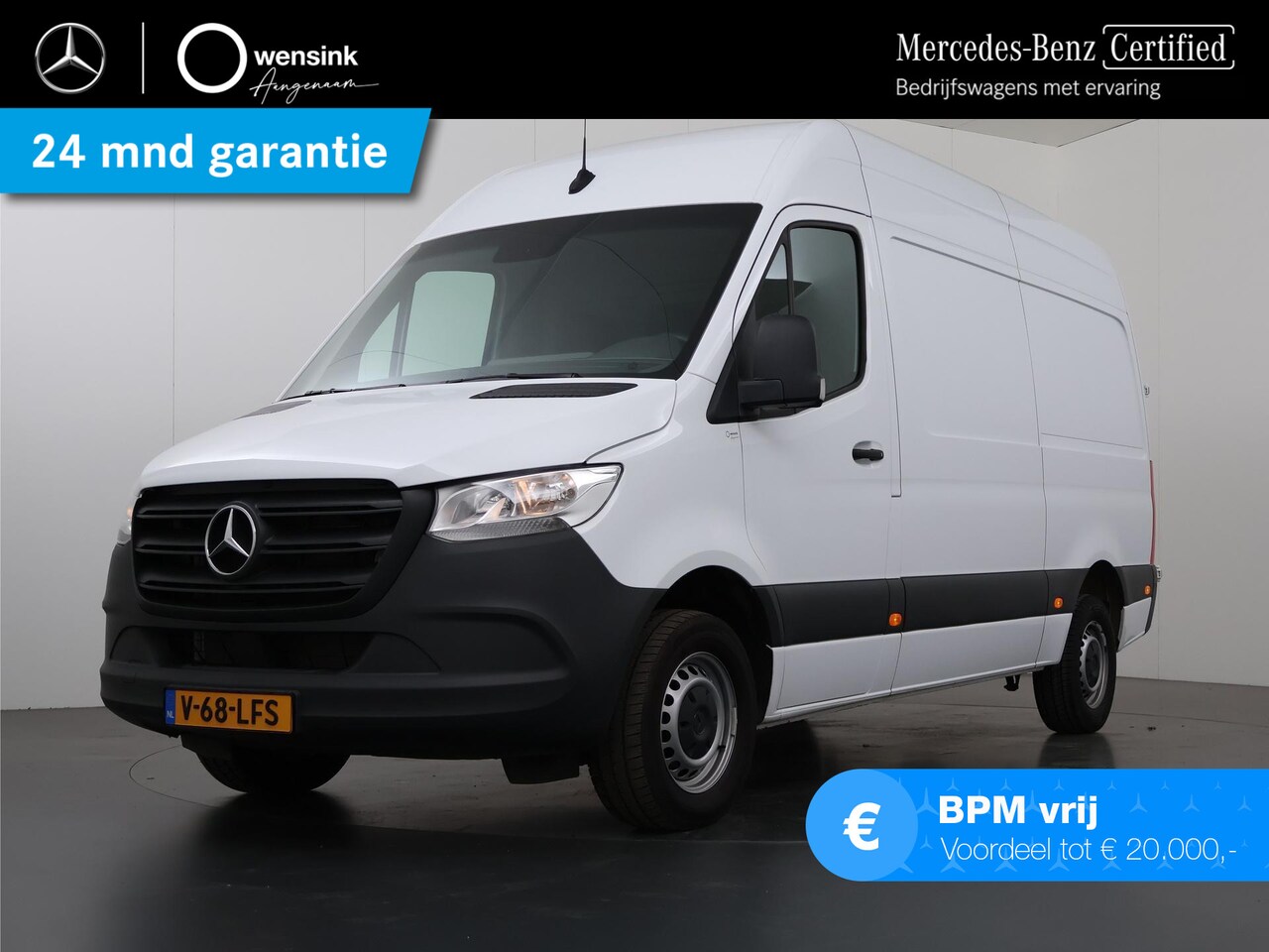 Mercedes-Benz Sprinter - 317 CDI L2 H2 | Aut. | 2800 KG AHW | Carplay | Parkeercamera | Bluetooth | Airco | Certifi - AutoWereld.nl