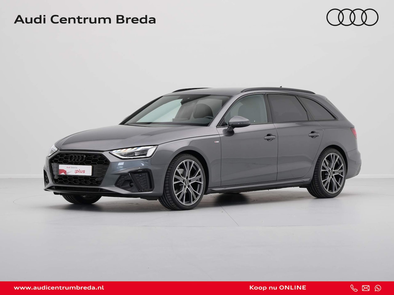 Audi A4 Avant - 35 TFSI 110 kW/150pk S-Tronic S edition Navi, Pdc, Clima, S line - AutoWereld.nl