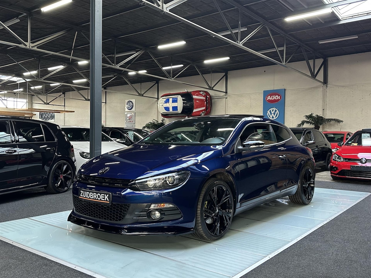 Volkswagen Scirocco - 2.0 TURBO DSG Stuurbed. MAXTON Clima Airco DYNAUDIO - AutoWereld.nl