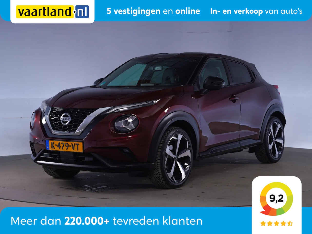 Nissan Juke - 1.0 DIG-T TEKNA [Led, Bose, Carplay] - AutoWereld.nl