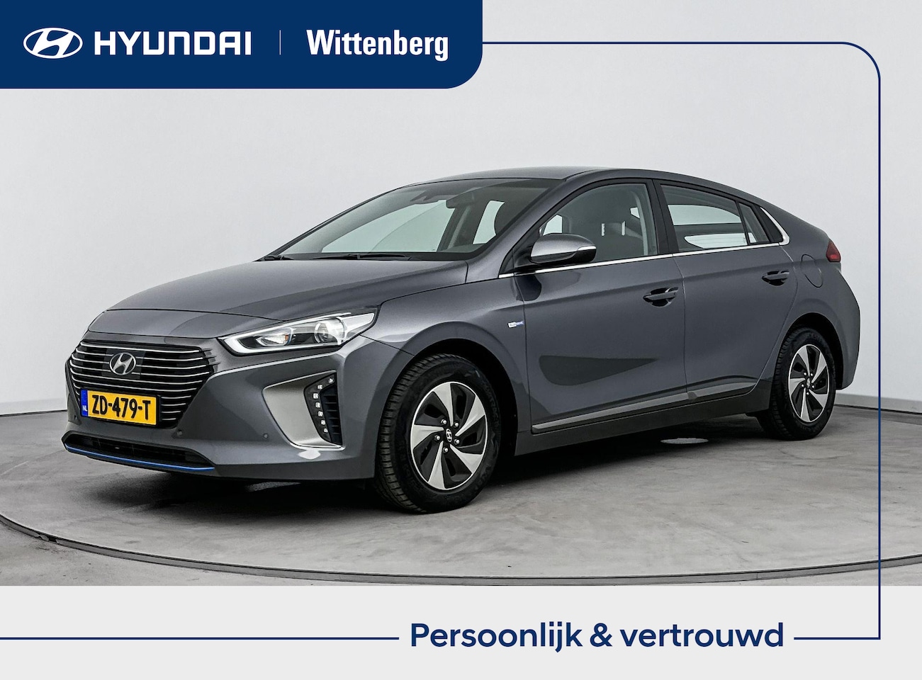 Hyundai IONIQ - 1.6 GDi Comfort | Lage km-stand! | Navigatie | Adaptive cruise | Camera | Parkeersensoren - AutoWereld.nl