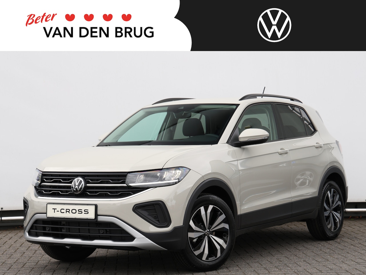 Volkswagen T-Cross - 1.0 TSI Life Edition 95pk | LED | Climatronic | App-connect | 17" lm velgen | - AutoWereld.nl