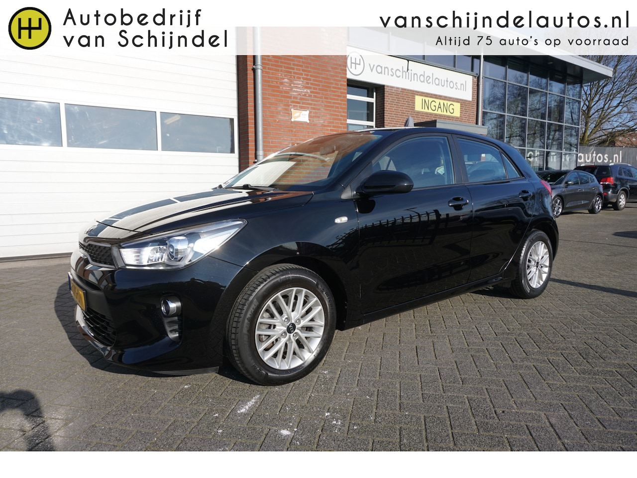 Kia Rio - 1.0 TGDI DYNAMICLINE ORIGINEEL NEDERLANDS KEURIGE NETTE STAAT CAMERA NAVIGATIE ANDROID/APP - AutoWereld.nl