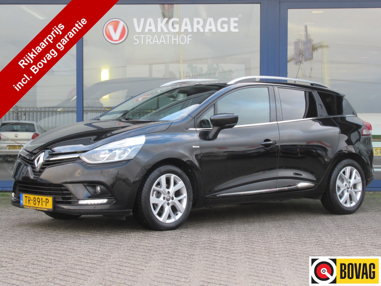 Renault Clio - 0.9 TCe Limited 0.9 TCe Limited, Navigatie / Cruise control / Climate control / Parkeersensoren achter / 1 - AutoWereld.nl