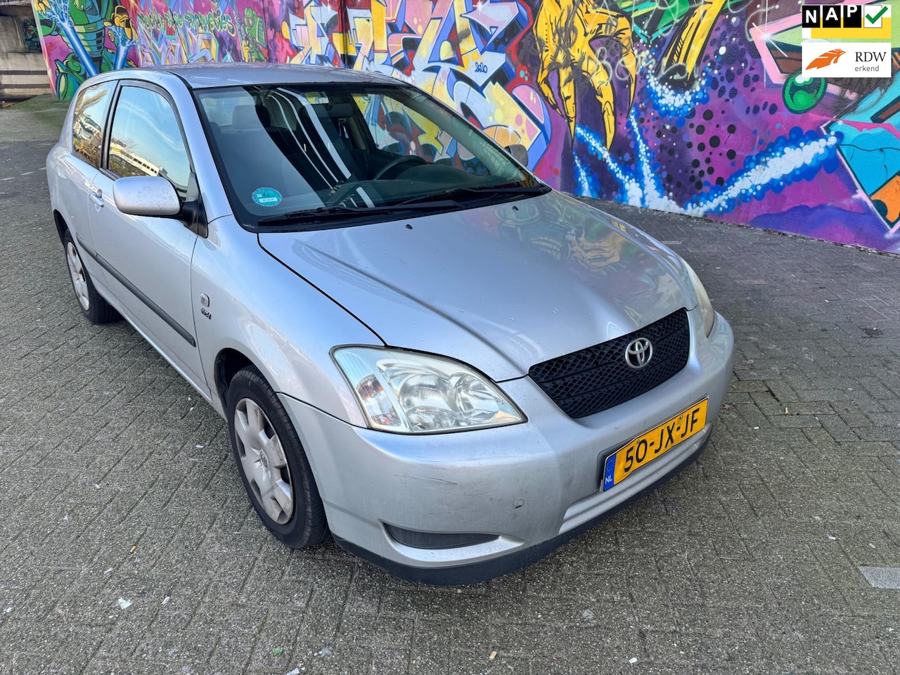 Toyota Corolla - 1.4 VVT-i Linea Terra airco elektrische ramen cv stereo boeken aanwezig leuke auto 190d km - AutoWereld.nl