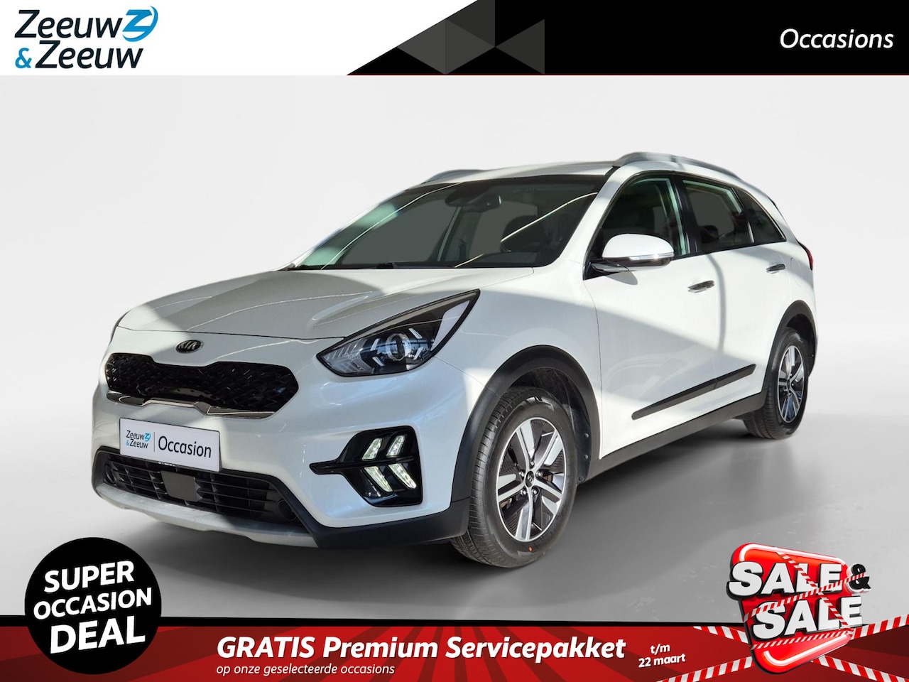 Kia Niro - 1.6 GDi Hybrid DynamicLine | Airco | Navi | Camera | Cruise Control | Elektrische ramen | - AutoWereld.nl