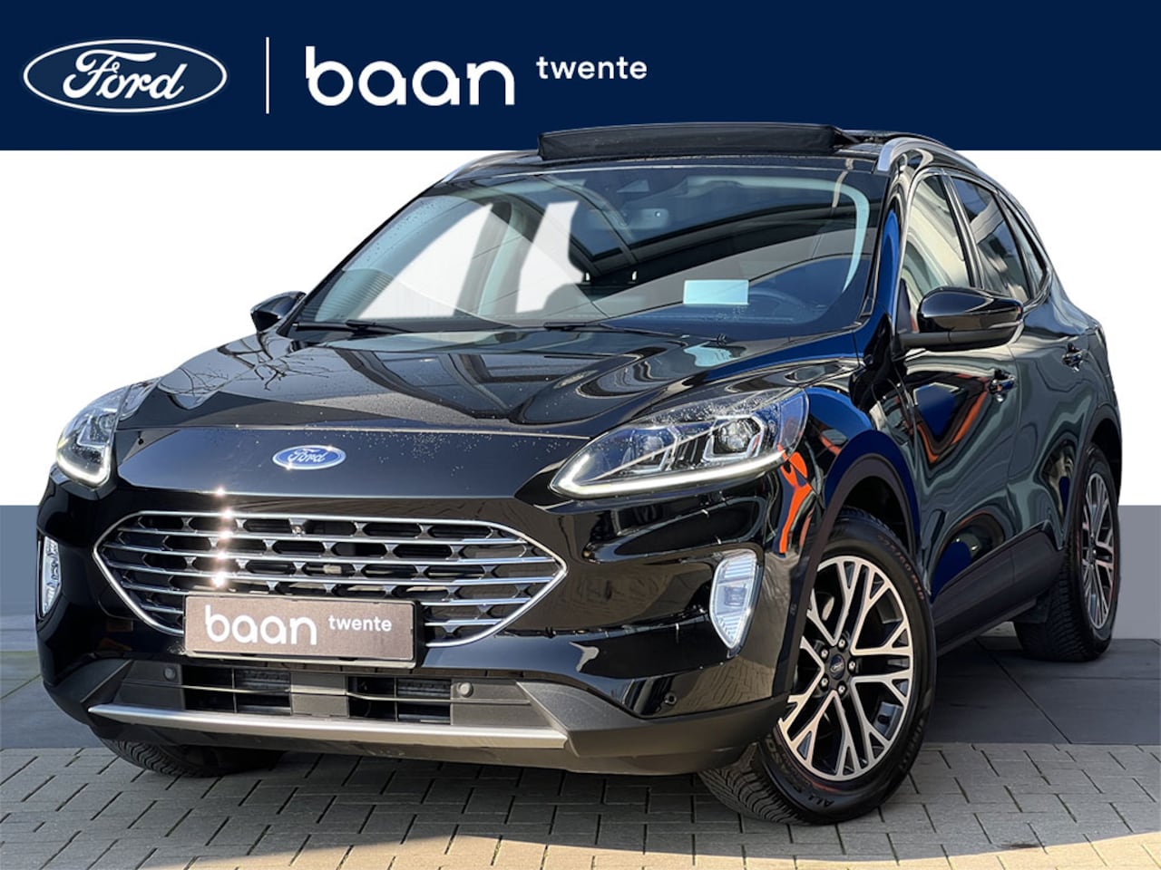 Ford Kuga - 2.5 PHEV 225 PK Titanium X | Full Option | Panorama dak | Trekhaak wegk. | Leer | Adaptive - AutoWereld.nl