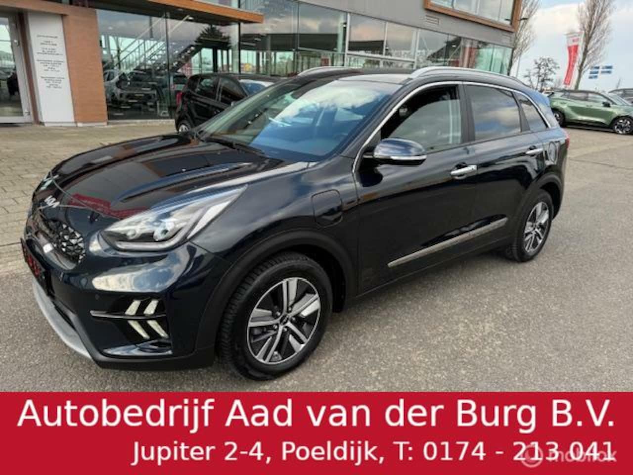 Kia Niro - 1.6 GDi PHEV DynamicPlusLine 55km volledig electrisch rijden Hierna hybride , Navigatie , - AutoWereld.nl