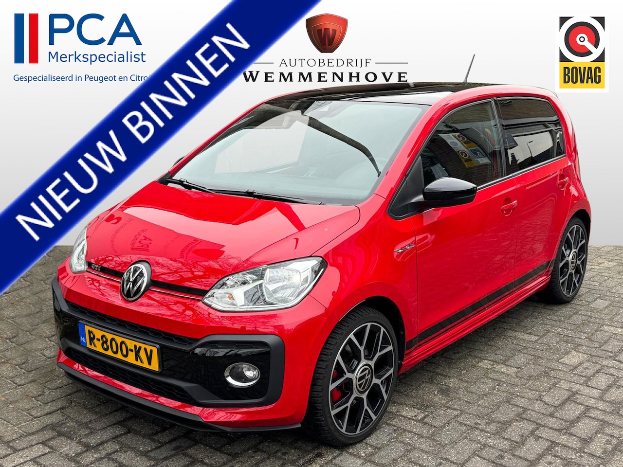 Volkswagen Up! - 1.0 TSI GTI Airco/Camera/Lichtmetalen velgen - AutoWereld.nl