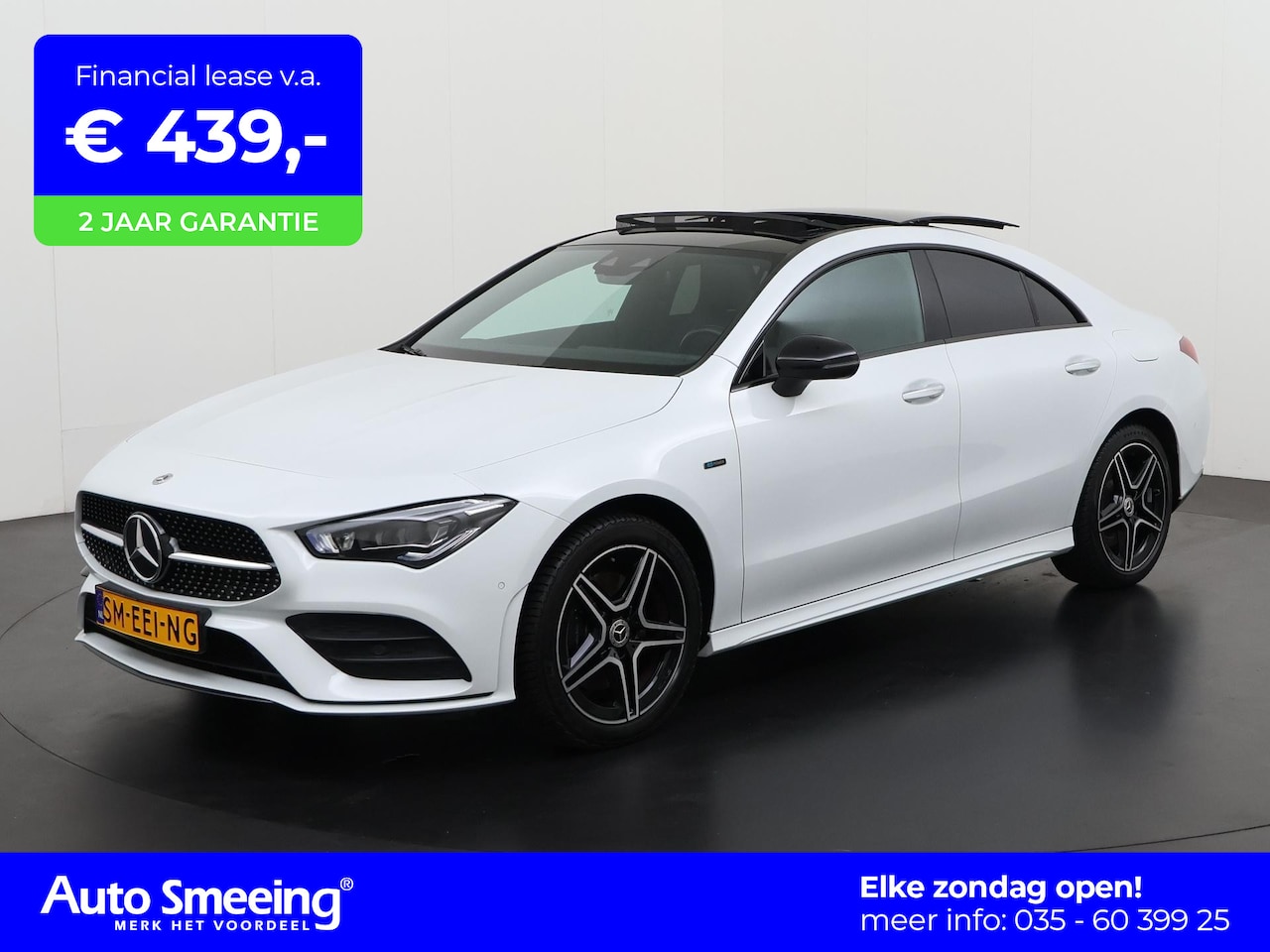 Mercedes-Benz CLA-Klasse - 250e Premium Plus AMG Night | Panoramadak | Mem stoel | Widescreen | Camera | Zondag Open! - AutoWereld.nl