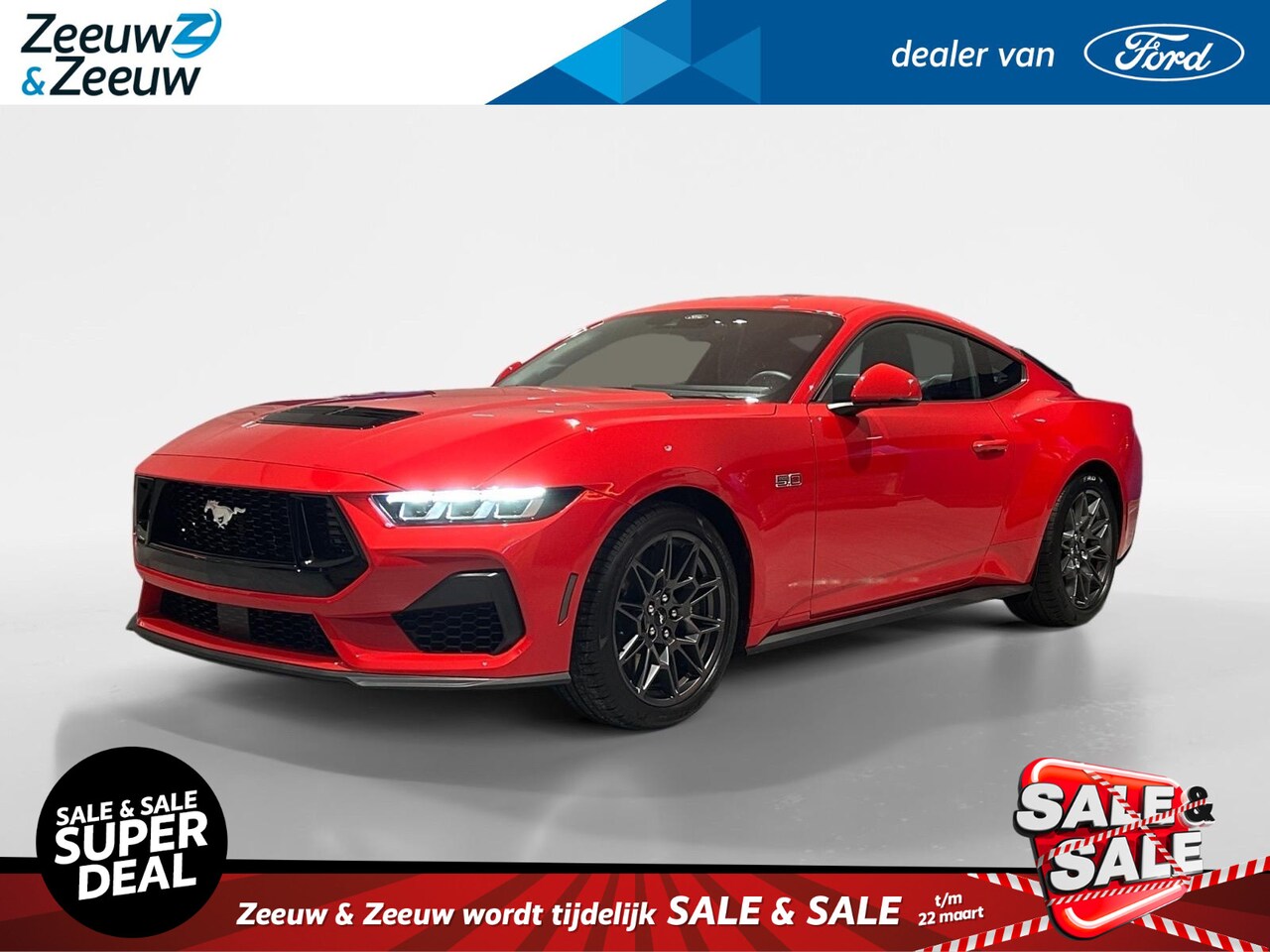 Ford Mustang Fastback - 5.0 V8 GT 446pk | Direct leverbaar! | - AutoWereld.nl