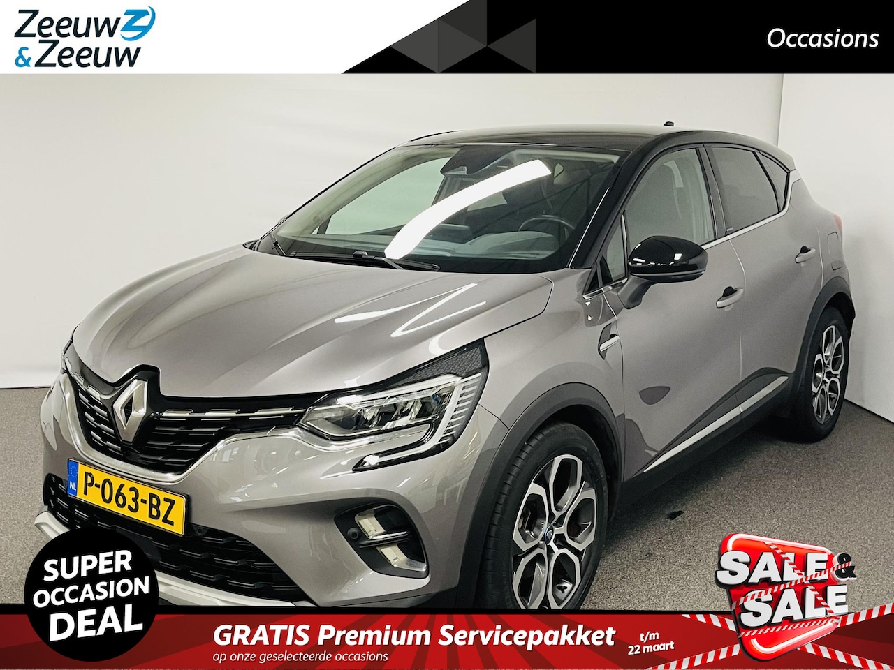 Renault Captur - 1.6 E-Tech Plug-in Hybrid 160 Intens GOEDKOOPSTE VAN NEDERLAND Navi airco Camera parkeerse - AutoWereld.nl