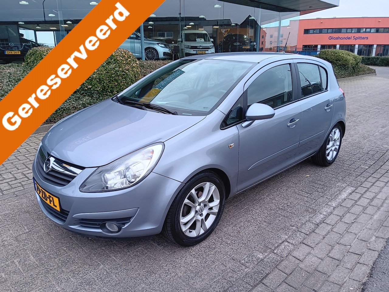 Opel Corsa - 5-drs 1.4-16V Business Sport, Clima, Navi, Lichtmetaal, Trekhaak incl. 12 mnd BOVAGGARANTI - AutoWereld.nl