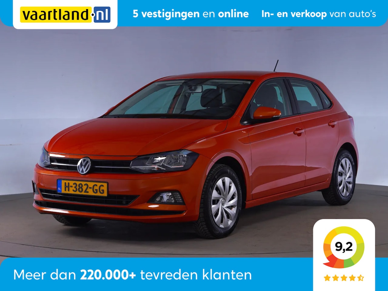 Volkswagen Polo - 1.0 TSI Comfortline 5-drs Aut. [ Navi Adapt.cruise Apple Carplay/Android Auto ] - AutoWereld.nl