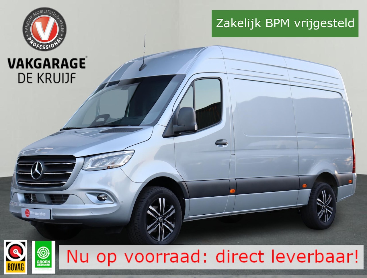 Mercedes-Benz Sprinter - 319 1.9 CDI L2 Pro 190PK | 3.5t Trekgw | Achteruitrijcamera | LED! - AutoWereld.nl