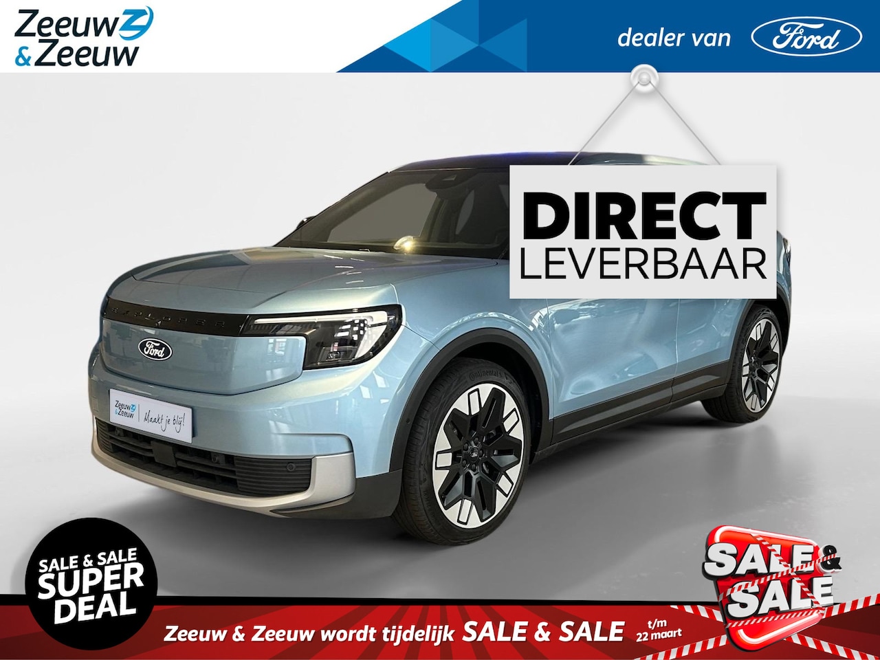 Ford Explorer - Extended Range RWD 77 kWh 286pk | €2.000.- korting | Panorama dak | 21inch lichtmetalen ve - AutoWereld.nl