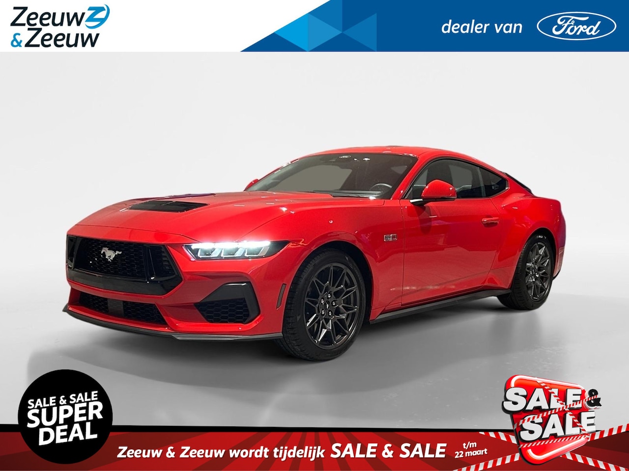 Ford Mustang Fastback - 5.0 V8 GT 446pk | Nieuw te bestellen | Voorraad beschikbaar - AutoWereld.nl