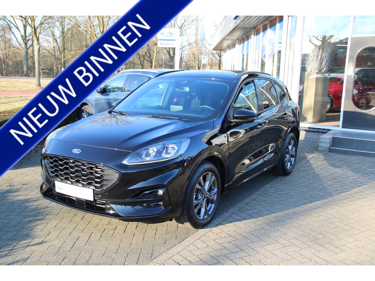 Ford Kuga - 1.5 EcoBoost 150 PK ST-Line X Trekgewicht 1800 kg NAVIGATIE |  TREKHAAK | WINTERPACK | 18' - AutoWereld.nl