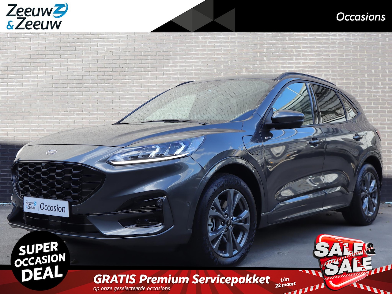 Ford Kuga - 2.5 PHEV ST-Line 225pk | Adaptieve cruise control | BLISS | Camera voor en achter | Lichtm - AutoWereld.nl