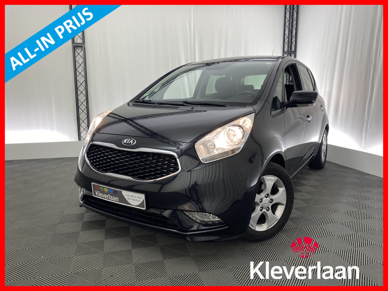 Kia Venga - 1.6 CVVT DynamicLine Automaat | Clima | Cruise | Camera | Stoel- en stuurverw. | Navi | - AutoWereld.nl