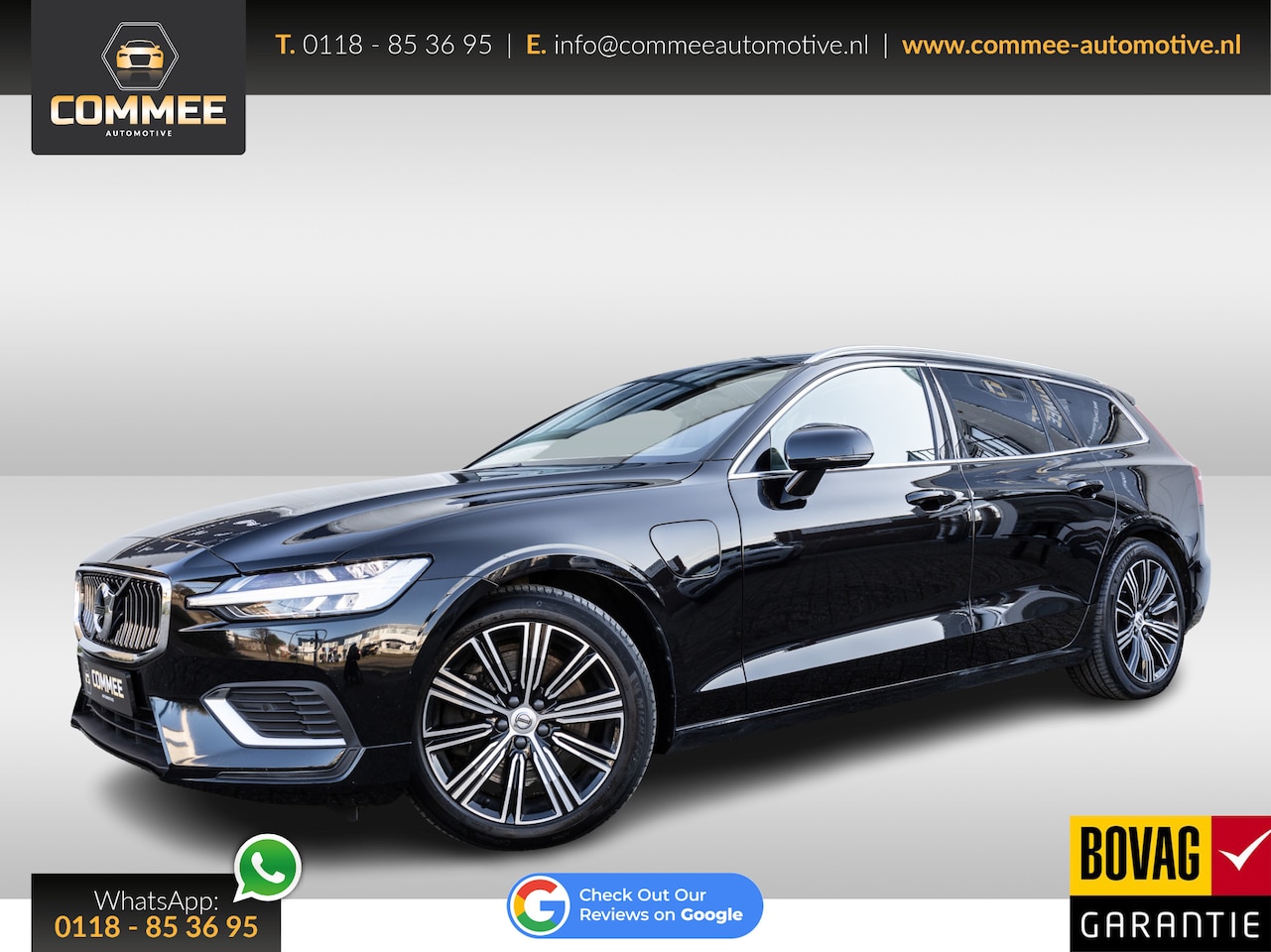 Volvo V60 - 2.0 T6 Recharge AWD Inscription ✅360✅H&K✅Pilot.ass✅ACC✅Trekhaak - AutoWereld.nl