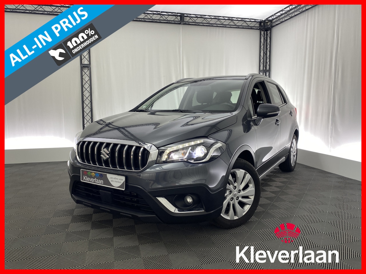 Suzuki S-Cross - 1.0 BoosterJet 112 PK Comfort Automaat | Airco | Cruise | Apple CarPlay | Camera | Stoelve - AutoWereld.nl