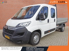 Citroën Jumper - 131pk Open laadbak Dubbele Cabine 7 persoons 2.5t Trekhaak Airco Euro6