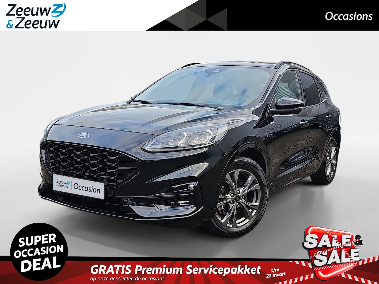 Ford Kuga - 2.5 PHEV ST-Line X | Elektrisch wegklapbare trekhaak | Winterpack | Navigatie | Cruise Con - AutoWereld.nl