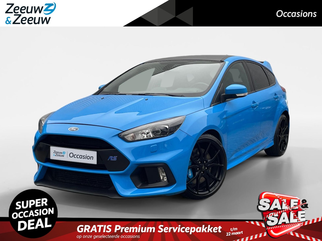 Ford Focus - 2.3 RS | Mountune | Recaro schaalstoelen | Zwarte 19" inch velgen | Verwarmbare voorruit | - AutoWereld.nl