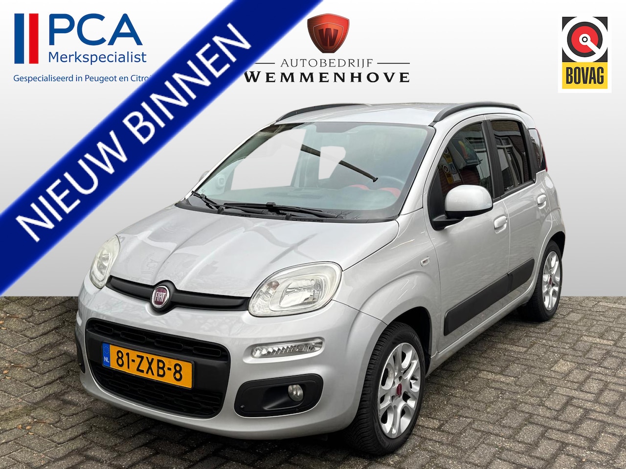 Fiat Panda - 0.9 TwinAir Sempre 5-Deurs/Airco/Lichtmetalen velgen - AutoWereld.nl