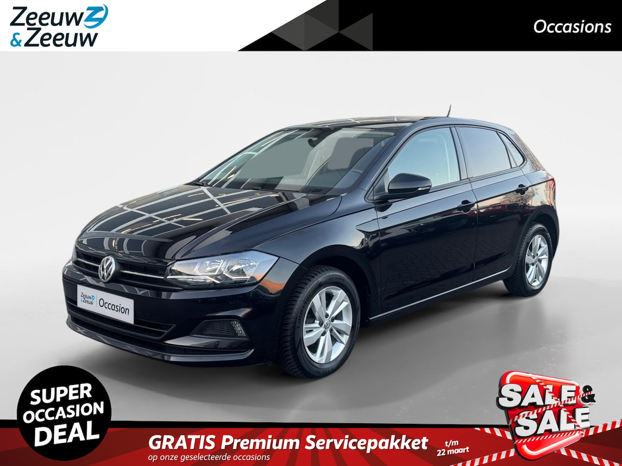 Volkswagen Polo - 1.0 TSI | Airco | Adaptive Cruise Control | - AutoWereld.nl