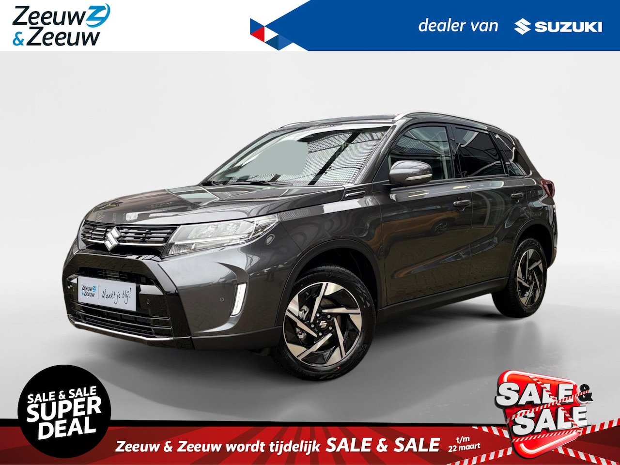 Suzuki Vitara - 1.5 Hybrid Style | Meerdere kleuren in bestelling* |  6 jaar garantie | - AutoWereld.nl