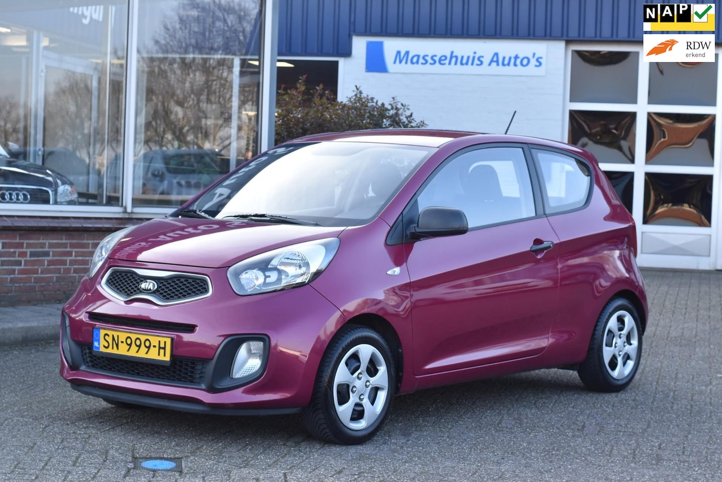 Kia Picanto - 1.0 CVVT ComfortLine Airco 137dkm Zuinig Nwe APK - AutoWereld.nl