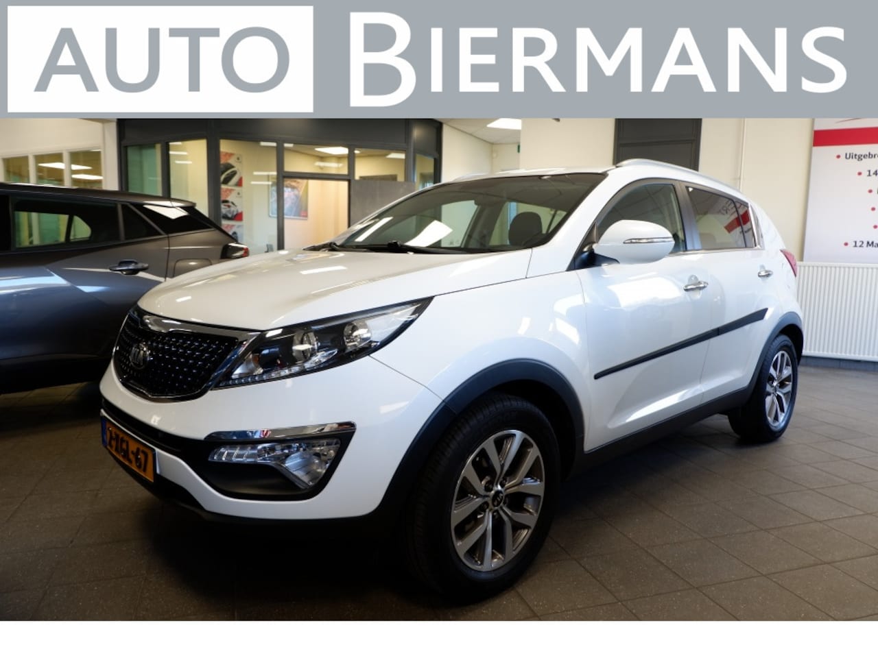 Kia Sportage - 1.6 GDI World Cup Ed Navi /Leder. Rijklaarprijs 12MND garantie! - AutoWereld.nl