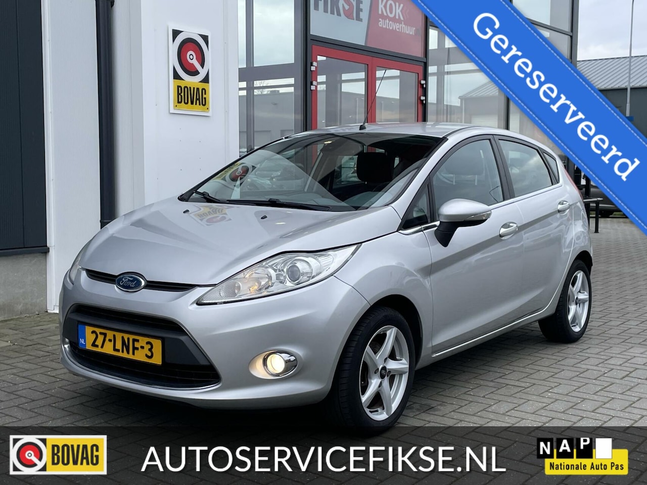 Ford Fiesta - 1.25 TITANIUM CLIMA&CRUISE | PDC A | 96.074 KM - AutoWereld.nl